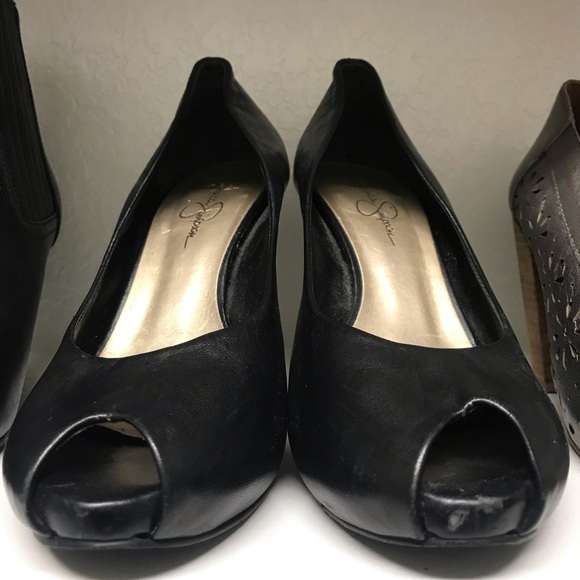 Jessica Simpson peeptoe platform heels 👠 - Picture 5 of 5